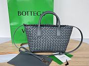 Bottega Veneta Mini Cabat Tote Gray - 20x15x12cm - 1