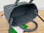 Bottega Veneta Mini Cabat Tote Gray - 20x15x12cm - 6