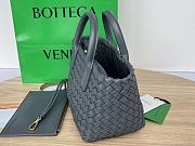 Bottega Veneta Mini Cabat Tote Gray - 20x15x12cm - 5