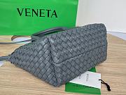 Bottega Veneta Mini Cabat Tote Gray - 20x15x12cm - 3