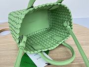 Bottega Veneta Mini Cabat Tote Light Green - 20x15x12cm - 3