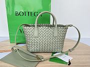 Bottega Veneta Mini Cabat Tote Travertine - 20x15x12cm - 1