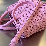 Bottega Veneta Mini Cabat Tote Pink - 20x15x12cm - 2