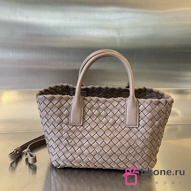 Bottega Veneta Mini Cabat Tote Pinecone - 20x15x12cm - 1