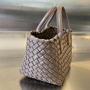 Bottega Veneta Mini Cabat Tote Pinecone - 20x15x12cm - 6