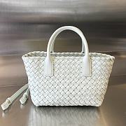 Bottega Veneta Mini Cabat Tote Green Pastel - 20x15x12cm - 1