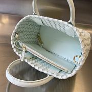 Bottega Veneta Mini Cabat Tote Green Pastel - 20x15x12cm - 5