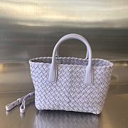 Bottega Veneta Mini Cabat Tote Light Purple - 20x15x12cm - 1