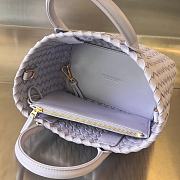 Bottega Veneta Mini Cabat Tote Light Purple - 20x15x12cm - 5