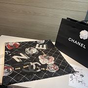 Chanel Scarf Black 16797 - 4