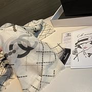 Chanel Scarf White 16798 - 6