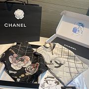 Chanel Scarf White 16798 - 5