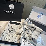 Chanel Scarf White 16798 - 2