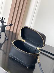 Celine Vanity In Shiny Calfskin Black - 18x12x18cm - 2