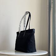 Burberry Medium Logo Nylon Black Tote Bag - 35x12x25cm - 5