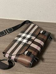 Burberry Small Wright Bag Brown - 29x8.5x17.5cm - 6