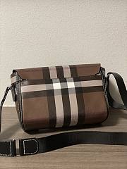 Burberry Small Wright Bag Brown - 29x8.5x17.5cm - 2