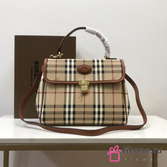 Burberry Vintage Classic Check Beige - 25x20x8cm - 1