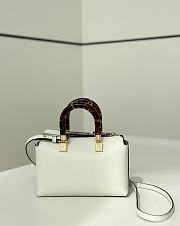 Fendi Mini By The Way Off White Python and Leather - 20.5x9x12cm - 3