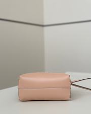 Fendi By The Way Mini Boston Bag In Pink Leather - 20.5x9x12cm - 4