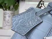 LV Rose Des Vents Mini Soft Shine Alligator Blue N84086 - 19x15x9cm - 3