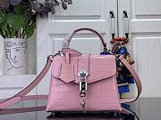 LV Rose Des Vents Mini Soft Shine Alligator Pink N84713 - 19x15x9cm - 1