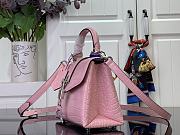 LV Rose Des Vents Mini Soft Shine Alligator Pink N84713 - 19x15x9cm - 3