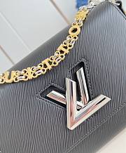 LV Twist MM Slim Epi Leather Black M13118 - 23x16x8cm - 2