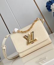 LV Twist PM Slim Epi Leather Beige M13117 - 19x15x7cm - 1