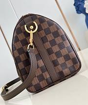 LV Speedy Bandouliere 25 Damier Ebene Canvas N40575 - 25x19x15cm - 3