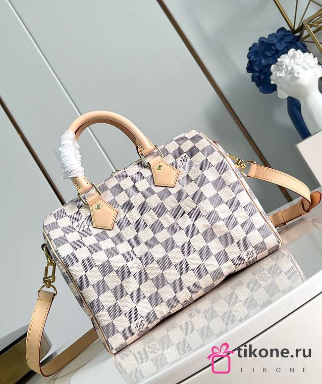 LV Speedy Bandouliere 25 Damier Azur Canvas N40608 - 25x19x15cm - 1