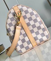 LV Speedy Bandouliere 25 Damier Azur Canvas N40608 - 25x19x15cm - 4