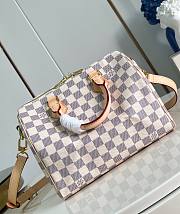 LV Speedy Bandouliere 25 Damier Azur Canvas N40608 - 25x19x15cm - 2