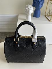 LV Speedy Bandouliere 25 Monogram Empreinte Black M58951 - 25x19x15cm - 3