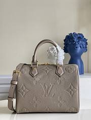 LV Speedy Bandouliere 25 Monogram Empreinte Tourterelle M59273 - 25x19x15cm - 1