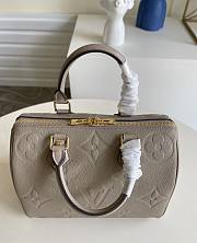 LV Speedy Bandouliere 25 Monogram Empreinte Tourterelle M59273 - 25x19x15cm - 6