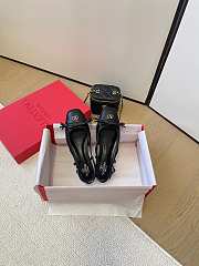 Valentino Valet Du Roi Kid Slingback Ballerina 25mmm - 2