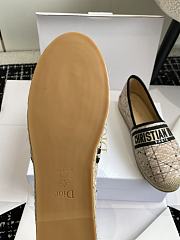 Dior Granville Espadrilles Beige Cannage Tweed - 2