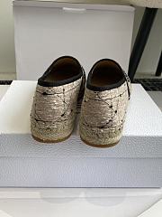 Dior Granville Espadrilles Beige Cannage Tweed - 4