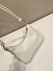 Prada Re Edition Saffiano Leather Mini Bag 1BC204 White - 22x18x6cm - 2