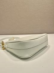 Prada Re Edition Saffiano Leather Mini Bag 1BC204 White - 22x18x6cm - 6