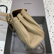 Balenciaga Rodeo Small Handbag in Smooth Calfskin Beige Gold Hardware -  29x20x10cm - 6