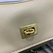 Balenciaga Rodeo Small Handbag in Smooth Calfskin Beige Gold Hardware -  29x20x10cm - 2