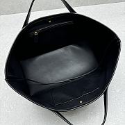  The Row Idaho Leather Tote Bag Black - 39×20×21cm - 4