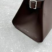 The Row Margaux Shoulder 12 Calfskin Leather Chocolate - 38x18x23cm - 5