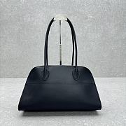 The Row Margaux Shoulder 12 Calfskin Leather Black - 38x18x23cm - 4