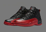 Nike Air Jordan 12 Retro Flu Game Black Red - 5