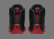 Nike Air Jordan 12 Retro Flu Game Black Red - 3