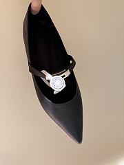 Hermes Kelly Ballet Flat Black - 5