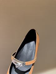 Hermes Kelly Ballet Flat Brown - 2